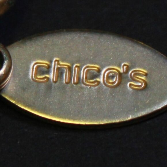 Chico's Faux Rose Gold Pearl Necklace - Picture 5 of 9